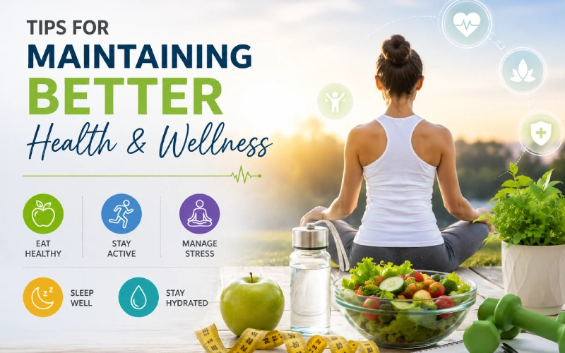 Tips for Maintaining Better Health & Wellness